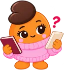 Juju segurando dois livros, em dúvida sobre qual ler